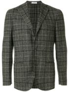 Boglioli Classic Checked Suit Jacket - Brown