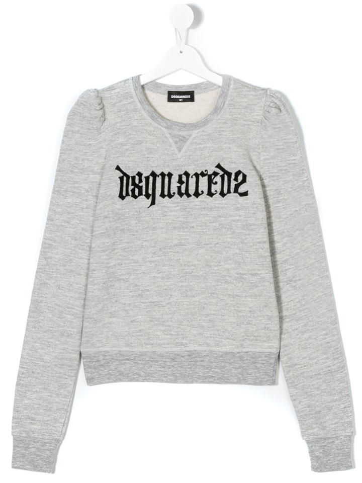 Dsquared2 Kids Graphic Logo Sweatshirt - Grey