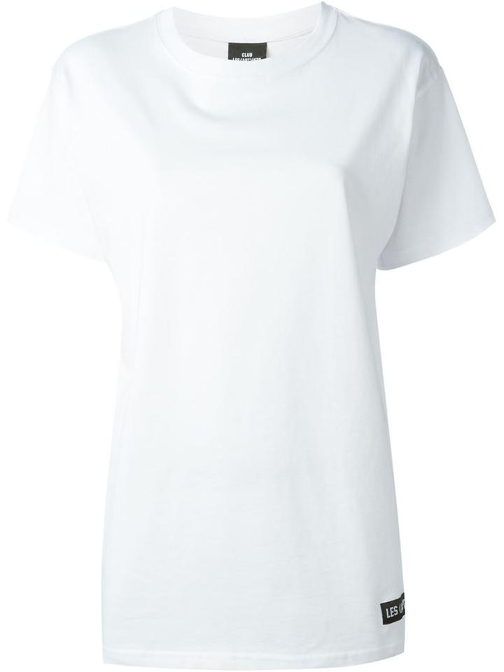 Les (art)ists Jeremy Football T-shirt, Women's, Size: M, White, Cotton