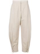 Stella Mccartney Tapered Balloon Trousers - Nude & Neutrals