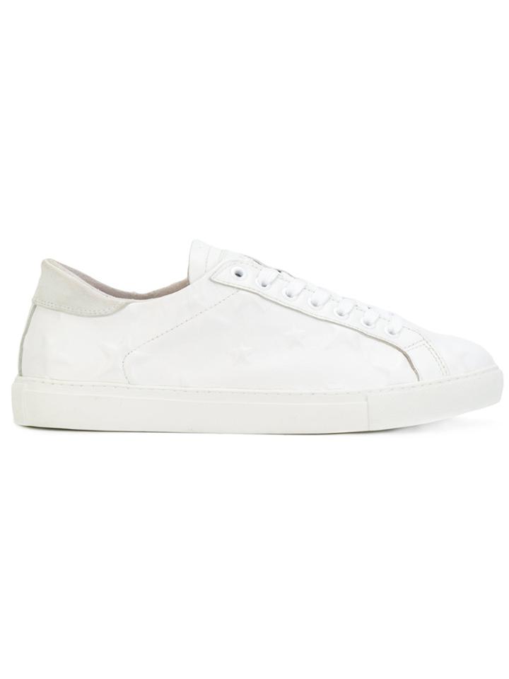 D.a.t.e. Classic Lace-up Sneakers - White