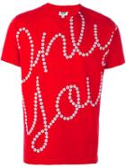 Kenzo Only You Daisy Print T-shirt, Men's, Size: Large, Red, Cotton
