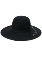 Eugenia Kim Scribble Trilby Hat - Black