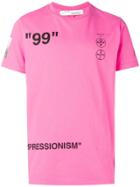 Off-white 99 Print T-shirt - Pink