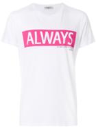 Valentino Always Slogan T-shirt - White
