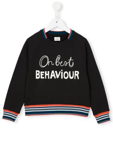 No Added Sugar 'on Best Behaviour' Sweatshirt