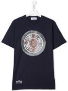 Stone Island Junior Teen 7116 Print T-shirt - Blue