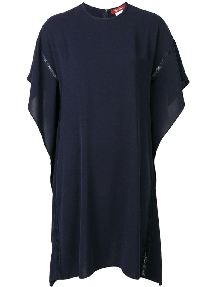 Max Mara Studio Relaxed Fit Dress - Blue