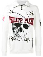 Philipp Plein Skull Sweatshirt - White