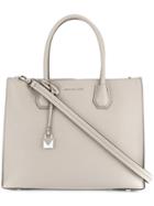 Michael Michael Kors Mercer Tote Bag - Grey