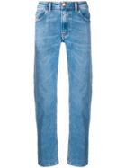 Diesel Slim Fit Straight Jeans - Blue