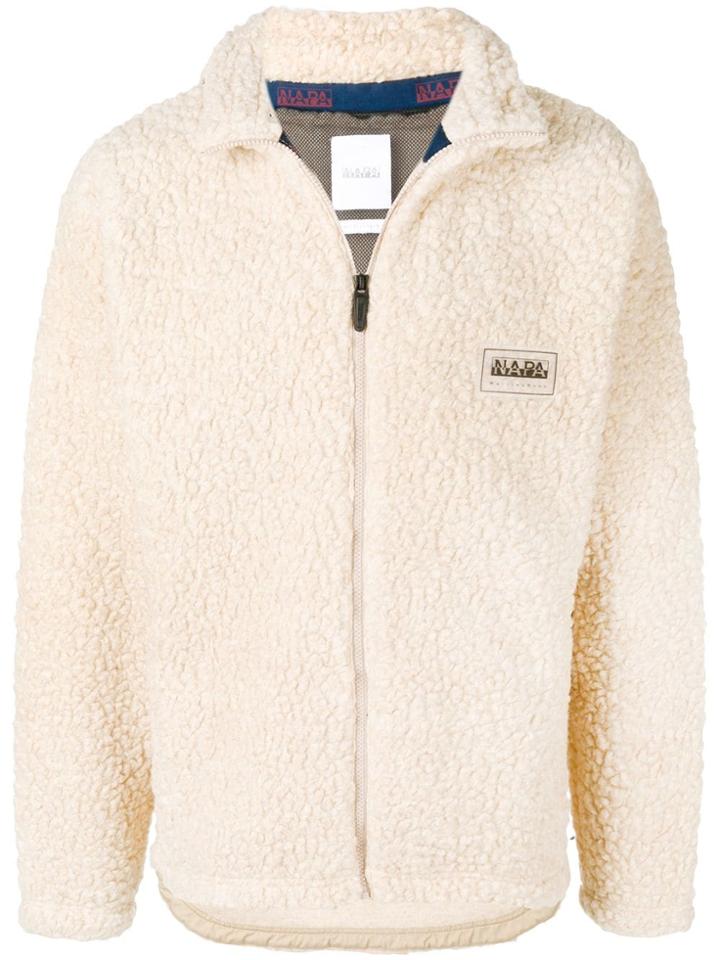 Napa By Martine Rose Loose Fitted Cardigan - Nude & Neutrals