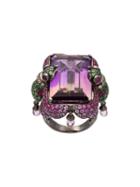 Wendy Yue Wendy Yue Dr12338 Amethyst/emerald Artificial->acetate, Size: 6 1/2