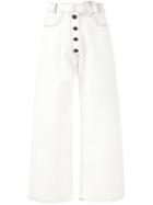 Rejina Pyo - Emily High Waisted Jeans - Women - Cotton - 6, White, Cotton