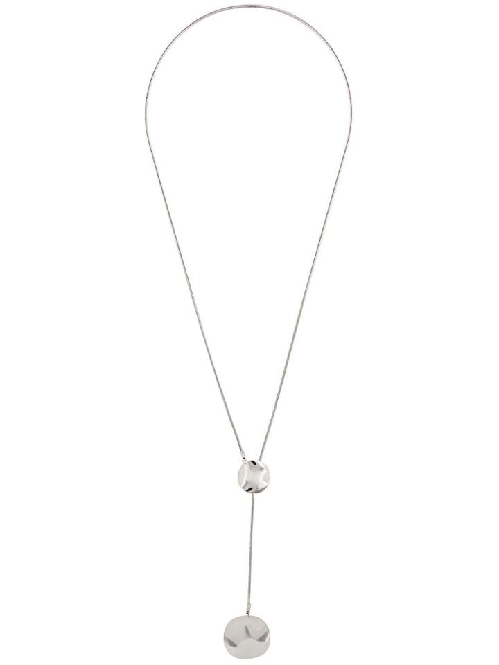 Isabel Marant Sliding Petals Necklace - Silver