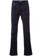 Guild Prime Tartan Jeans, Men's, Size: 0, Red, Polyester