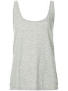 Bassike Classic Fitted Tank-top - Grey