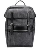 Etro Paisley Print Backpack - Black