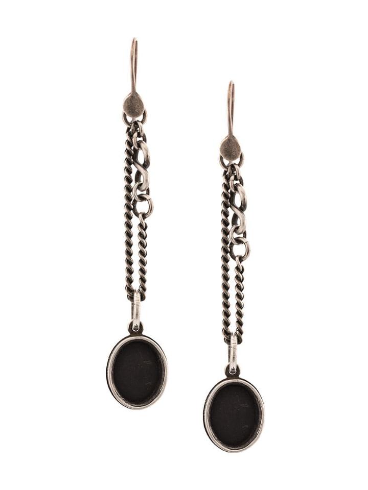 Werkstatt:münchen Chain Link Earrings - Silver