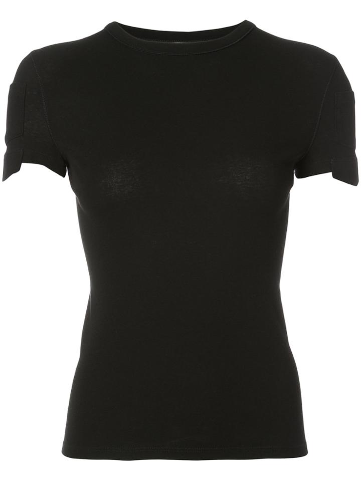 Helmut Lang Patch Detail T-shirt - Black