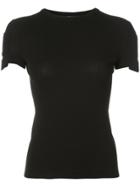 Helmut Lang Patch Detail T-shirt - Black