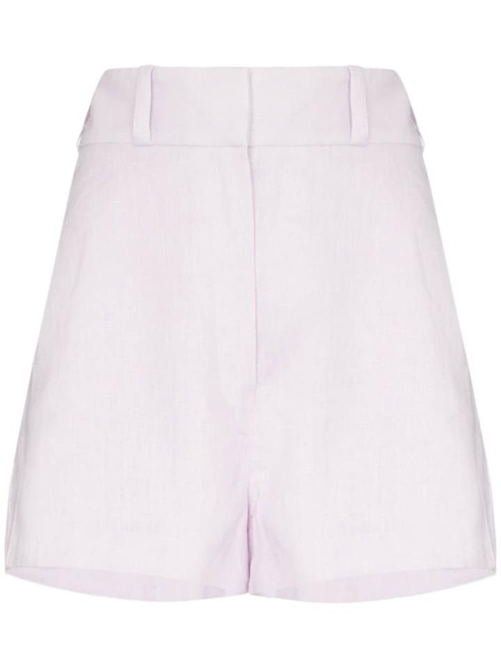 Zimmermann Ninety-six Racer Shorts - Purple