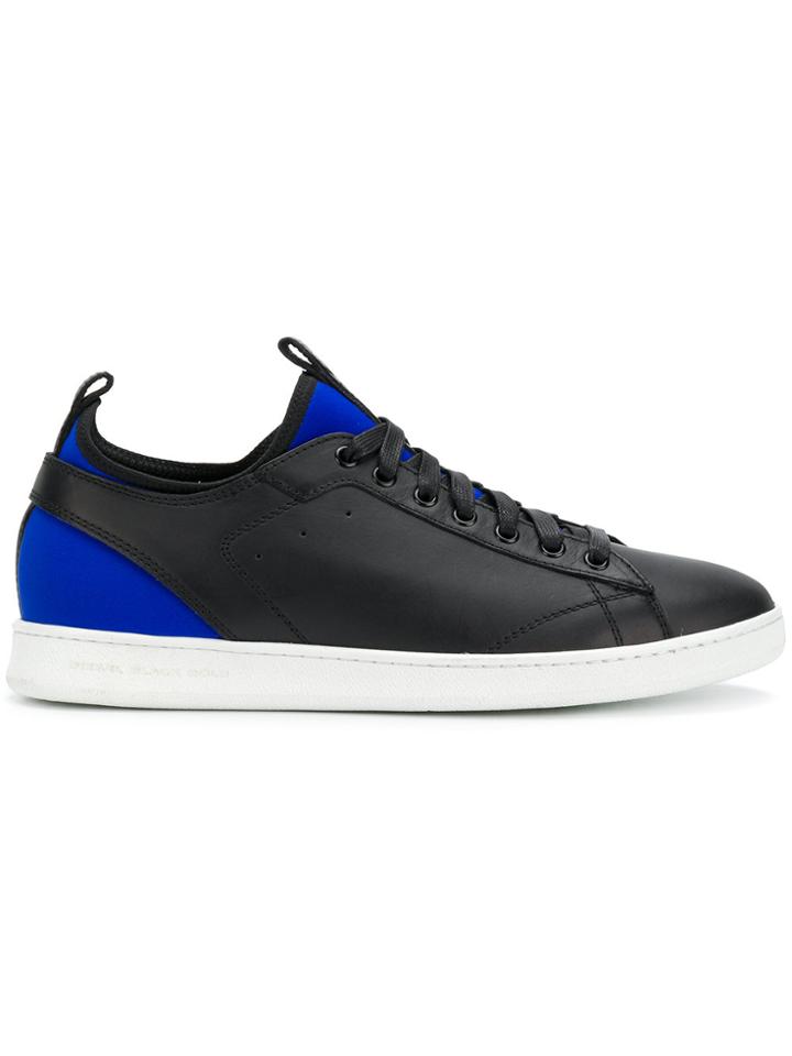 Diesel Black Gold Neoprene-panelled Sneakers