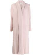 Le Kasha Italy Long-line Cardigan - Pink