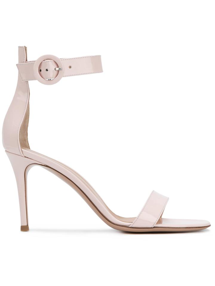 Gianvito Rossi Portofino Sandals - Pink & Purple