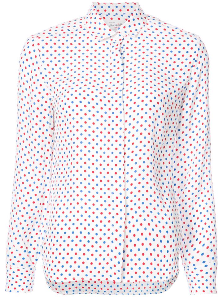 Harley Viera Newton Polka Dot Blouse - Red
