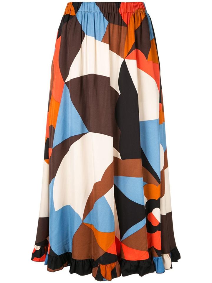 Stine Goya Graphic Print Skirt - Multicolour