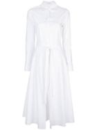 Rosetta Getty Apron Wrap Dress - White
