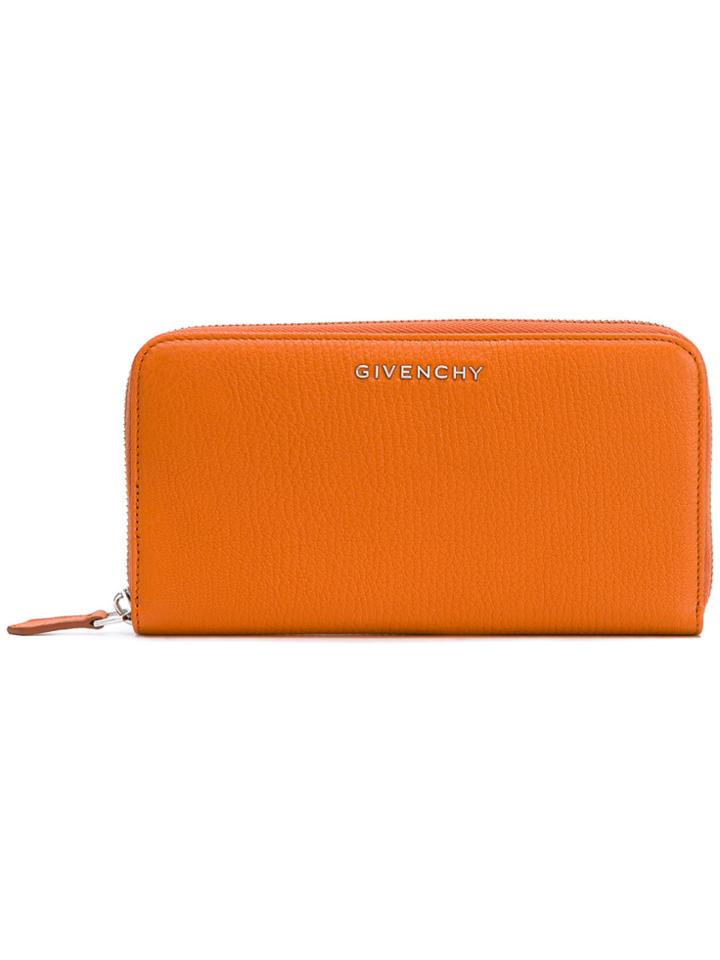 Givenchy Pandora Zip Wallet - Yellow & Orange