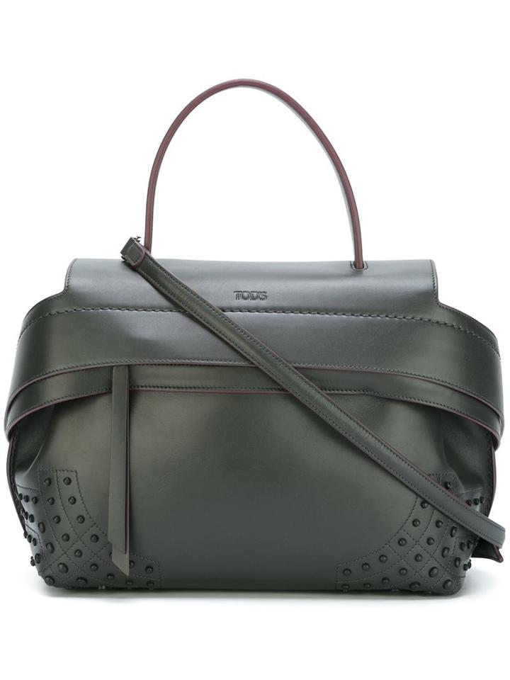 Tod's 'wamra' Tote, Women's, Grey