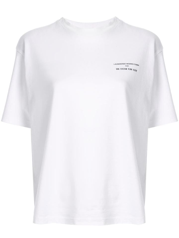 Ih Nom Uh Nit Runway Divison Print T-shirt - White