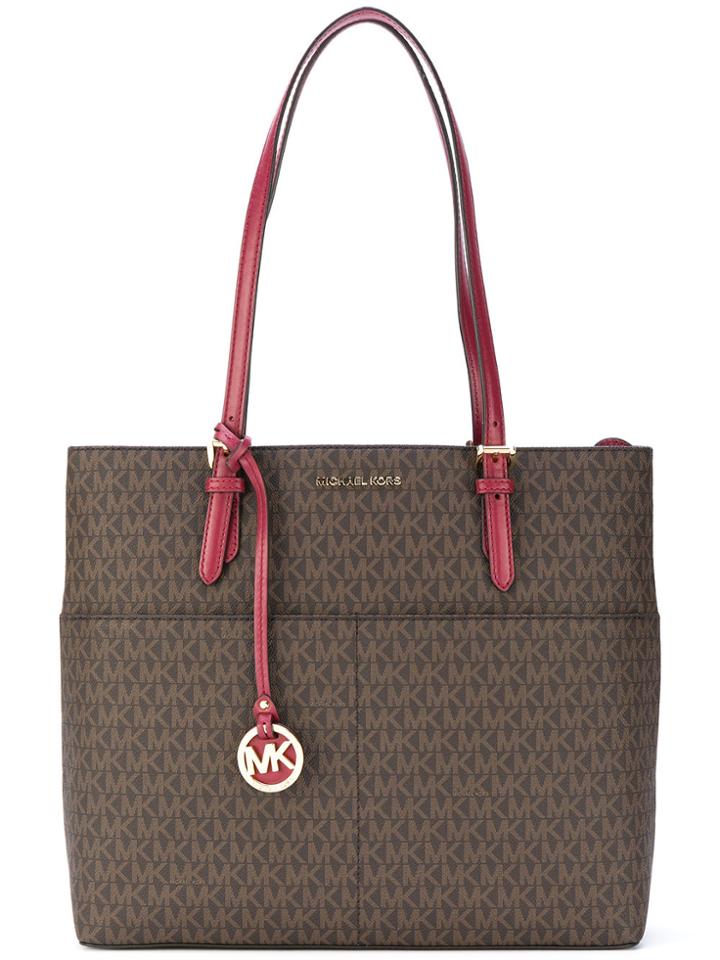Michael Michael Kors Bedford Large Pocket Tote - Brown