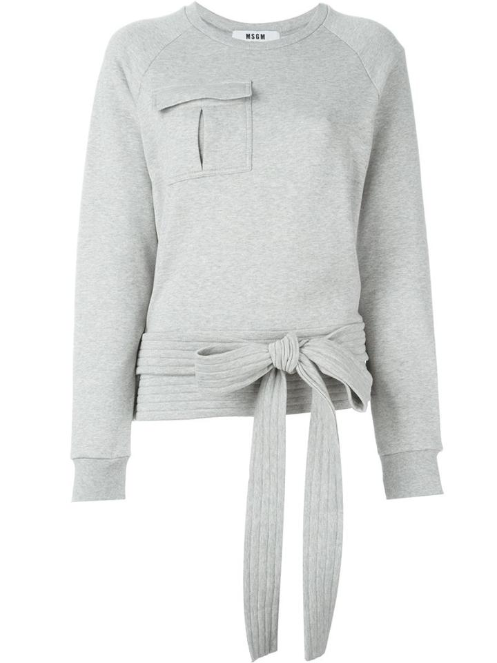 Msgm Waist-tie Sweatshirt