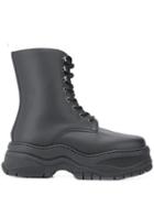 Chiara Ferragni Army Ankle Boots - Black