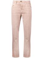 Current/elliott - The Slouchy Skinny Jeans - Women - Cotton/lyocell - 27, Women's, Pink/purple, Cotton/lyocell