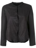 Transit - Buttoned Jacket - Women - Cotton/lamb Skin - 38, Black, Cotton/lamb Skin