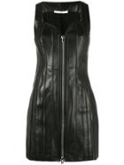 Givenchy Sleeveless Zipped Mini Dress - Black