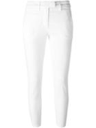 Dondup 'perfect' Trousers, Women's, Size: 27, White, Cotton/spandex/elastane