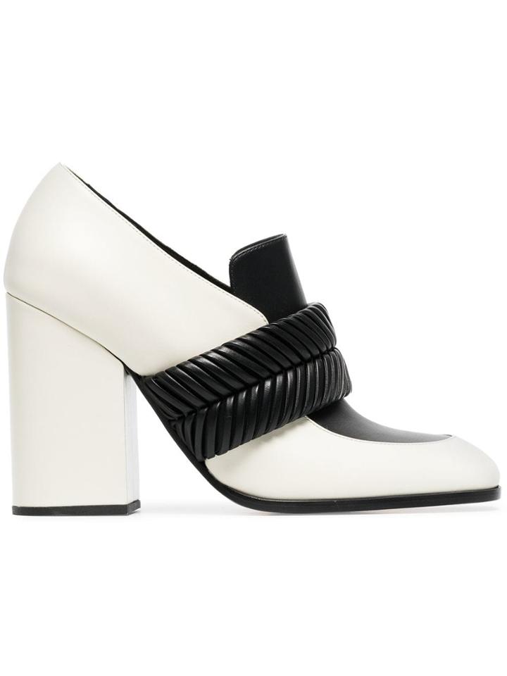 Proenza Schouler 100 Leather Pumps - White