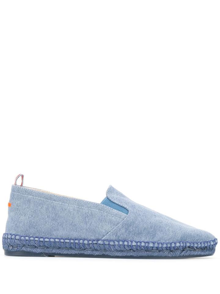 Castañer Joel Denim Espadrilles - Blue