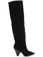 Ash Knee-length Boots - Black