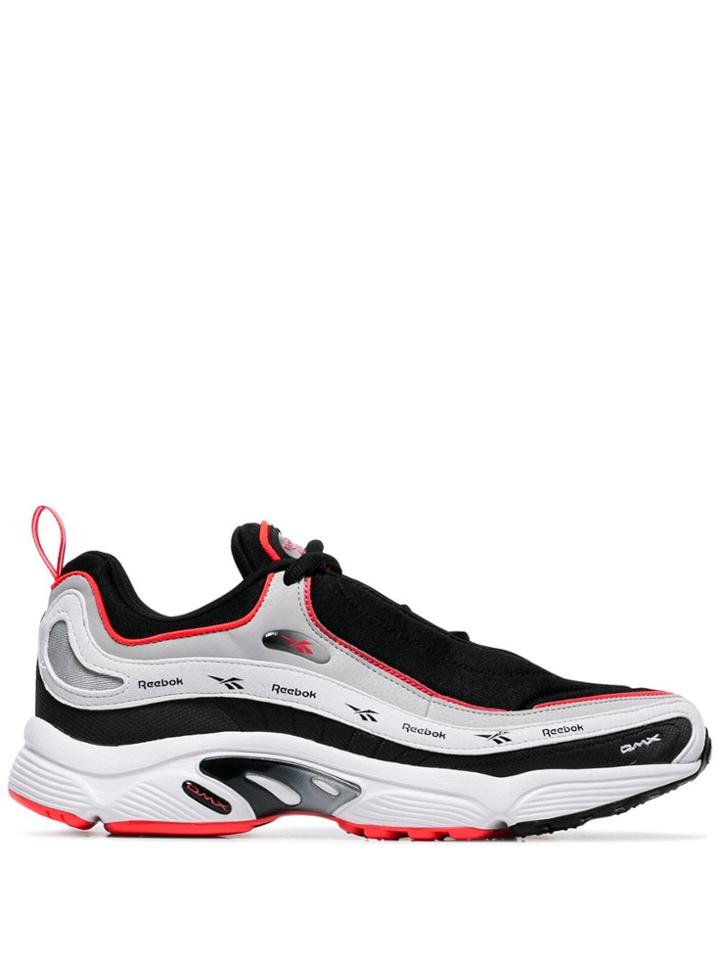 Reebok Black And White Daytona Dmx Vector Low-top Sneakers