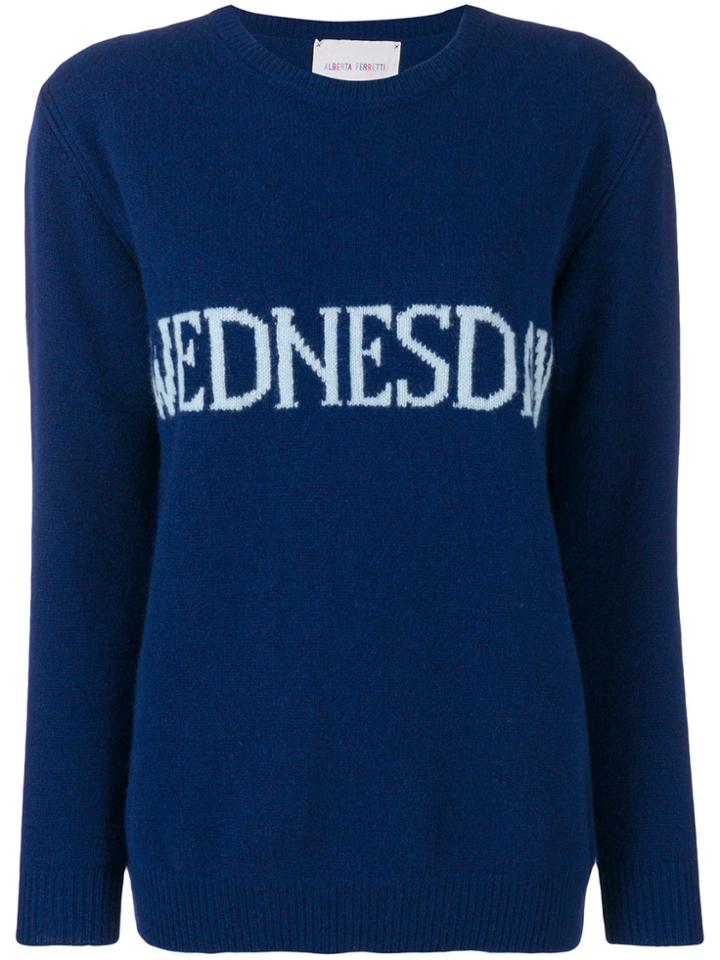 Alberta Ferretti Tuesday Jumper - Blue