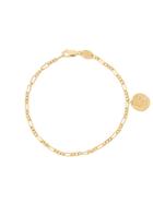 Northskull Rose Charm Bracelet - Gold