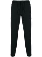 Emporio Armani Tapered Track Pants - Black