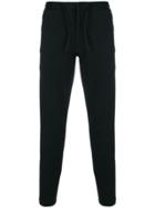 Emporio Armani Tapered Track Pants - Black